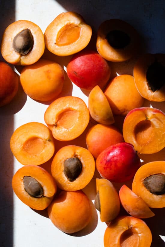 Upside Down Apricot Snacking Cake KateCooks